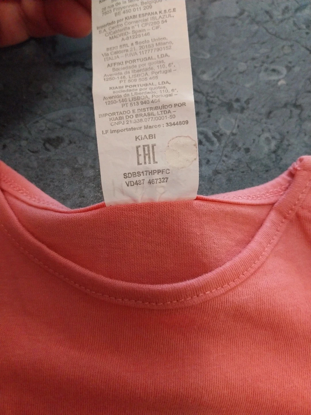 Korte mouw T-shirt. Maat 6 maanden – photo 7